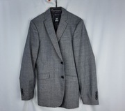 Marynarka Strellson szara slim 48, wełna, nowa bez metek