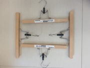 Wieszaki na ubrania do szafy Bumerang Ikea 4 szt