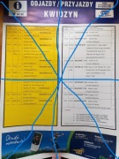 Kwidzyn-Malbork  .Duży rozkład jazdy PKP . Plakat .12,12,2004 rok. Polecam 