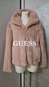 Guess kurtka ze sztucznego futra W0BL0NWDCH0 | Guess faux fur jacket