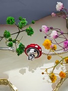 Charms zawieszka do bransoletki modułowej grzybek