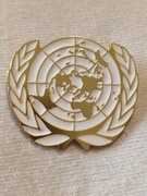 Unikat,odznaka ONZ