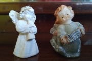 2 malutkie figurki aniołków kolekcjonerskie