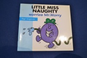 Little Miss Naughty worries Mr. Worry R. Hargreaves j. angielski