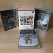 D. Attenborough - Życie ptaków gadów i płazów ssaków 8 DVD PL st. jak nowy