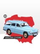 Warszawa 223 Kombi Samochody PRL 1:24