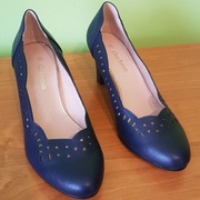 PÓŁBUTY DAMSKIE 37 , SKÓRA NATURALNA