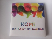 malowanie po numerach , zestaw do malowania  maki