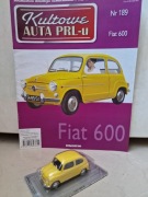 Kultowe auta PRL-u  DeAGOSTINI nr 189 Fiat 600 