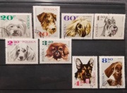 Polska Fi 1751-1758 kasowany Rasy psów 1969r nr 46 !!!