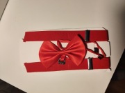 Szelki i mucha dla chlopca