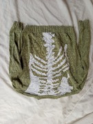 Y2K Bluza L kosciami