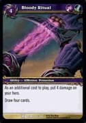 WoW TCG - Bloody Ritual 92/268 Drums Foil
