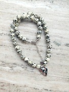 Naszyjnik ASIMI jaspis dalmatyński 