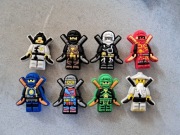 Przypinka ozdoba do butów typu crocs jak lego ninjago