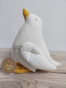 Ptaszek szyty, dekoracja,  handmade 