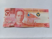 banknot 50 piso filipińskich