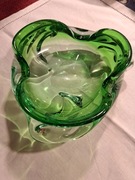 Duza szklana popielnica