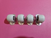 4 szt. Solidnych Gumowych Kółek Do Mebli Platformy Wózek