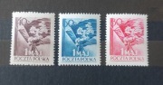 112. Fi 704-706 - seria-3 znaczki  - 1954 r.