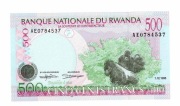 RWANDA 500 FRANCS1998 P26A