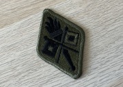 Naszywka - US Army - Signal Center and Fort Gordon and School (OD Subdued)