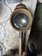 Zabytkowa lampa do powozu-bryczki 19 wiek