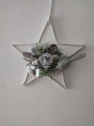 Stroik ścienny gwiazdka, wianek gwiazdka