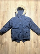Kurtka zimowa dziecięca granatowa Sinsay rozmiar 128