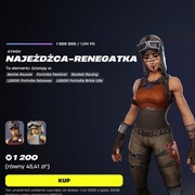 Fortnite Skin Renegade Raider Renegatka Gift Podarunek Prezent Ze Sklepu