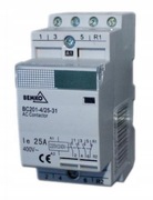 Stycznik modułowy BC201 2P 25A 3NO+1NC Bemko
