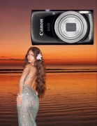 Aparat Cyfrowy Canon IXUS 145 viral vintage digicam piekne fotki retro y2k