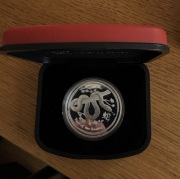 Australian Lunar 2 Rok Weza 2013 Proof, 1oz Ag