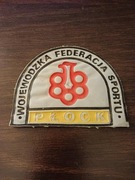 Płock, naszywka,Wojewódzka Federacja Sportu