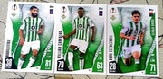 Topps Match Attax 2023/24 – zestaw 3 kart bazowych Real Betis Balompié