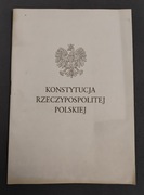 Konstytucja Rzeczypospolitej Polski 1997 wyd.W.L. Anczyc Kraków 