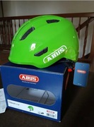 NOWY kask rowerowy dziecięcy ABUS Smiley 3.0 zielony M 50-55 cm