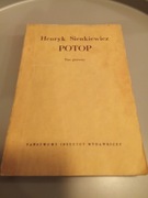 Henryk Sienkiewicz POTOP 1953 PIW Tomy I II III 