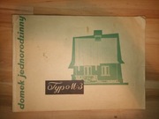 Domek jednorodzinny - Typ M-3 plan dokumentacja J.Pietrzak 1956