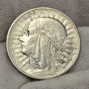 Moneta 5 zł  Polonia - Głowa Kobiety z 1934 r