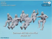 Piloci niemieccy II wojna światowa w skali 1:72