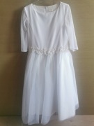 Sukienka biała Sly roz. 146 