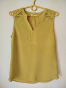 Musztardowa bluzka 36/38