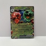 Karta Pokemon TCG Scovillain ex Temporal Forces