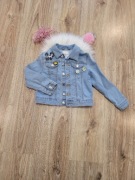 Jasna kurtka jeansowa Sinsay dziewczynka 110