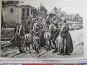 Drzeworyt sztorcowy.Wolter na pomorzu 1891