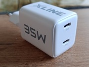 Ładowarka XLINE WCG352CW 35w dwa wyjścia typu USB-C