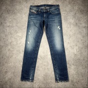 Diesel Getlegg Jeansy Slim Fit W32 Niebieskie Italy