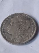 One dollar 1900 r dolar moneta 4cm. Copy 15