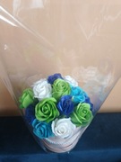 Flowerbox mydlany na urodziny i inne okazje 